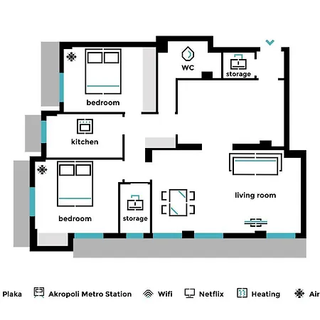 Acropolis Core Bright & Modern By Upstreet Appartement *